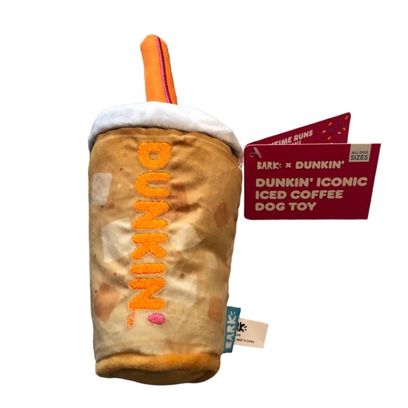 Dunkin Dog Hp Dunkin X Bark Iced Coffee Dog Toy Poshmark